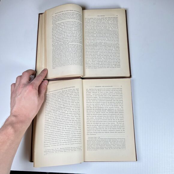 THE CHURCH HISTORY of THE FIRST THREE CENTURIES DR FERDINAND C BAUR Vol 1-2 1879 - Picture 10 of 14